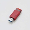 ELECOM USB3.1(Gen1)対応 ノック式USBメモリ MF-PKU3128GRD