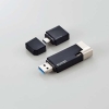 ELECOM Lightningコネクタ搭載USB3.2 Gen1メモリ Lightningコネクタ搭載USB3.2 Gen1メモリ MF-LGU3B016GBK 画像1