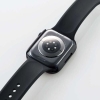 ELECOM Apple Watch45mm用フルカバーケース プレミアムガラス セラミックコート Apple Watch45mm用フルカバーケース プレミアムガラス セラミックコート AW-21AFCGCBK 画像2