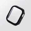 ELECOM Apple Watch41mm用フルカバーケース プレミアムガラス AW-21BFCGMBK