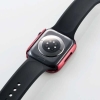 ELECOM Apple Watch45mm用フルカバーケース プレミアムガラス Apple Watch45mm用フルカバーケース プレミアムガラス AW-21AFCGRD 画像2