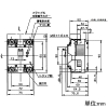 パナソニック 漏電ブレーカ BJW-100型 蓄熱主幹用 蓄熱暖房・パネルヒーター回路用主幹ブレーカ OC付 2P2E 100A 漏電ブレーカ BJW-100型 蓄熱主幹用 蓄熱暖房・パネルヒーター回路用主幹ブレーカ OC付 2P2E 100A BJW210037N 画像2
