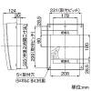 パナソニック フリーボックス 《スマートコスモ》 BHRタイプ 2コ用 露出・半埋込両用形 住宅分電盤用 フリーボックス 《スマートコスモ》 BHRタイプ 2コ用 露出・半埋込両用形 住宅分電盤用 BHR325W 画像3