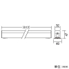 遠藤照明 LED間接照明 《リニア32》 防湿・防雨形 拡散配光 調光調色(12000〜1800K) 600mmタイプ LED間接照明 《リニア32》 防湿・防雨形 拡散配光 調光調色(12000〜1800K) 600mmタイプ SXX9002S 画像2