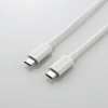 ELECOM USB4ケーブル(認証品、USB Type-C(TM) to USB T USB4ケーブル(認証品、USB Type-C(TM) to USB T USB4-APCC5P08SV 画像1