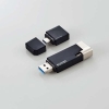 ELECOM Lightningコネクタ搭載USB3.2 Gen1メモリ Lightningコネクタ搭載USB3.2 Gen1メモリ MF-LGU3B064GBK 画像1