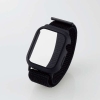 ELECOM Apple Watch45mm用フルカバーケース ファブリックバンド Apple Watch45mm用フルカバーケース ファブリックバンド AW-21ABCFBBK 画像1