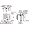 パナソニック 壁埋込型 LED 誘導灯 片面型・点滅形・長時間定格型(60分間) リモコン自己点検機能付/B級・BH形(20A形) 壁埋込型 LED 誘導灯 片面型・点滅形・長時間定格型(60分間) リモコン自己点検機能付/B級・BH形(20A形) FA40311LE1 画像4