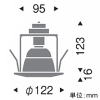 遠藤照明 LED和風ベースダウンライト フロストクリプトン球25W形×1相当 埋込穴φ100mm 調光対応 ランプ別売 LED和風ベースダウンライト フロストクリプトン球25W形×1相当 埋込穴φ100mm 調光対応 ランプ別売 ERD3278NB 画像2