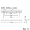 遠藤照明 LED軒下用ベースライト 防雨形 40Wタイプ 直付タイプ 反射笠付形 エコノミー 2000lmタイプ FLR40W相当 非調光 昼白色 LED軒下用ベースライト 防雨形 40Wタイプ 直付タイプ 反射笠付形 エコノミー 2000lmタイプ FLR40W相当 非調光 昼白色 ERK8850W+RAD-539NB 画像2