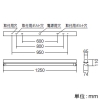 遠藤照明 LED軒下用ベースライト 防雨形 40Wタイプ 直付タイプ トラフ形 ハイパワー 3000lmタイプ Hf32W相当 非調光 昼白色 LED軒下用ベースライト 防雨形 40Wタイプ 直付タイプ トラフ形 ハイパワー 3000lmタイプ Hf32W相当 非調光 昼白色 ERK8849W+RAD-670NA 画像2