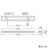 遠藤照明 LEDベースライト 40Wタイプ 埋込型 下面開放形 空調ダクト回避型 W150 高効率省エネタイプ 6900lmタイプ Hf32W×2高出力型器具相当 調光 昼白色 LEDベースライト 40Wタイプ 埋込型 下面開放形 空調ダクト回避型 W150 高効率省エネタイプ 6900lmタイプ Hf32W×2高出力型器具相当 調光 昼白色 ERK9990W+FAD-758N 画像2