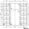 パナソニック 【受注生産品】集合計器盤用キャビネット 屋外用 一般電力管内 屋根なし 木製基板付 20窓 WHMスペース30A ヨコ1700×タテ1600mm 【受注生産品】集合計器盤用キャビネット 屋外用 一般電力管内 屋根なし 木製基板付 20窓 WHMスペース30A ヨコ1700×タテ1600mm BOG820VW 画像3