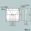 日立 【受注生産品】一体形LEDベース器具 埋込形 埋込穴600mm角 スクエアタイプ ルーバ付 初期照度補正・連続調光兼用形 FHP45形×4灯器具相当 昼白色 【受注生産品】一体形LEDベース器具 埋込形 埋込穴600mm角 スクエアタイプ ルーバ付 初期照度補正・連続調光兼用形 FHP45形×4灯器具相当 昼白色 TLE454AN-JZU14A 画像2