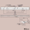 日立 交換形LEDベース器具 《スマートユニット》 一般形 直付形 110形 逆富士形 幅230mm 固定出力形 14000lmタイプ FHF86形×2灯器具相当 定格出力(H)形 昼光色 交換形LEDベース器具 《スマートユニット》 一般形 直付形 110形 逆富士形 幅230mm 固定出力形 14000lmタイプ FHF86形×2灯器具相当 定格出力(H)形 昼光色 NC8B+CE814DE-N24A 画像2