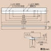 日立 交換形LEDベース器具 《スマートユニット》 一般形 直付形 40形 逆富士形 幅230mm キャノピースイッチ付 固定出力形 7000lmタイプ FHF32形×2灯器具相当 高出力(H)形 昼白色 交換形LEDベース器具 《スマートユニット》 一般形 直付形 40形 逆富士形 幅230mm キャノピースイッチ付 固定出力形 7000lmタイプ FHF32形×2灯器具相当 高出力(H)形 昼白色 NC4B1CP+CE407NE-N14A 画像2