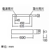 遠藤照明 LEDテクニカルブラケットライト 20Wタイプ エコノミー 1000lmタイプ FL20W器具相当 非調光 昼白色 灯部カバー可動 LEDテクニカルブラケットライト 20Wタイプ エコノミー 1000lmタイプ FL20W器具相当 非調光 昼白色 灯部カバー可動 ERB6181W+RAD-526NC 画像3