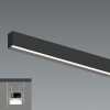 遠藤照明 LEDデザインベースライト 《リニア50》 直付タイプ 単体・連結兼用 長さ1200mmタイプ 非調光 温白色 黒 LEDデザインベースライト 《リニア50》 直付タイプ 単体・連結兼用 長さ1200mmタイプ 非調光 温白色 黒 ERK9992BA+RAD-748WWB 画像1