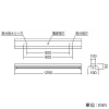 遠藤照明 直管形LEDベースライト 《LEDZ TUBE-SS TYPE》 40Wタイプ 直付型 反射笠付形2灯用 ホワイトチューブユニットタイプ エコノミー 2000lmタイプ FLR40W器具相当 非調光 ナチュラルホワイト(4000K) 直管形LEDベースライト 《LEDZ TUBE-SS TYPE》 40Wタイプ 直付型 反射笠付形2灯用 ホワイトチューブユニットタイプ エコノミー 2000lmタイプ FLR40W器具相当 非調光 ナチュラルホワイト(4000K) ERK9112W+RAD-458WC*2 画像2