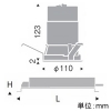 遠藤照明 LEDベースダウンライト 一般型 2000TYPE FHT42W×2器具相当 埋込穴φ100mm 超広角配光 調光調色 12000〜1800K 白コーン LEDベースダウンライト 一般型 2000TYPE FHT42W×2器具相当 埋込穴φ100mm 超広角配光 調光調色 12000〜1800K 白コーン SXD1099W+SX-109N 画像2