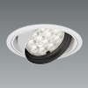 遠藤照明 LEDユニバーサルダウンライト 2400TYPE CDM-TC70W器具相当 埋込穴φ125mm 狭角配光 非調光 ナチュラルホワイト(4000K) ERD7279W+RX-359N