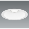 遠藤照明 LEDベースダウンライト 浅型 幅広枠タイプ 7500TYPE セラメタ150W器具相当 埋込穴φ200mm 拡散配光 非調光 昼白色 ERD7726W+RX-424N