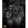 フジ矢 腰袋3段(黒金)LIGHT PU LEATHER SERIES 腰袋3段(黒金)LIGHT PU LEATHER SERIES AB-23BG 画像2