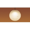 パナソニック LEDペンダント4. 5畳用 電球色 天井吊下型 LED(電球色) ペンダント プルスイッチ付・手もみ和紙張りセードタイプ・引掛シーリング方式 LED電球交換型 LGB11402