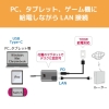 ラトックシステム USB Type-C ギガビット対応LANアダプター(PD対応・30cmケーブル) USB Type-C ギガビット対応LANアダプター(PD対応・30cmケーブル) RS-UCLAN-PD 画像2