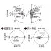 パナソニック LED投光器 小型タイプ 防噴流・耐塵型 水銀灯250形・CDM-TD150形相当 広角配光 非調光 昼白色 ミディアムグレーメタリック LED投光器 小型タイプ 防噴流・耐塵型 水銀灯250形・CDM-TD150形相当 広角配光 非調光 昼白色 ミディアムグレーメタリック NYS15241LE9 画像2