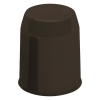 マサル工業 ボルト用保護カバー 36型 ダークブラウン BHC369