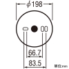 オーデリック 【生産完了品】LED小型シーリングライト 高演色LED FCL30W相当 LED電球フラット形 口金GX53-1a 電球色〜昼光色 Bluetooth&reg;調光・調色 ナチュラル色モール コントローラー別売 LED小型シーリングライト 高演色LED FCL30W相当 LED電球フラット形 口金GX53-1a 電球色〜昼光色 Bluetooth&reg;調光・調色 ナチュラル色モール コントローラー別売 OL291114BR 画像2