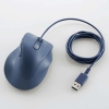 ELECOM 静音有線マウス 《EX-G》 BlueLED方式 Sサイズ 5ボタン ブルー M-XGS30UBSKBU
