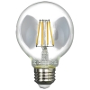 東西電気産業 LEDフィラメント電球 ボール形 G形 クリア E26口金 2700K 調光対応 白熱電球40W相当 TZG70E26C-4-100/27