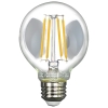 東西電気産業 LEDフィラメント電球 ボール形 G形 クリア E26口金 2700K 調光対応 白熱電球60W相当 TZG70E26C-6-100/27