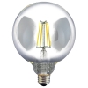 東西電気産業 LEDフィラメント電球 ボール形 G形 クリア E26口金 2700K 調光対応 白熱電球60W相当 TZG125E26C-6-100/27
