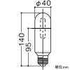 岩崎電気 セラミックメタルハライドランプ ≪セラルクス≫ 150W 拡散形 温白色 E26口金 セラミックメタルハライドランプ ≪セラルクス≫ 150W 拡散形 温白色 E26口金 MT150FCE-WW/S-2 画像2