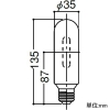 岩崎電気 高演色形メタルハライドランプ ≪ハイラックス 2500≫ 70W 透明形 暖光色 E26口金 高演色形メタルハライドランプ ≪ハイラックス 2500≫ 70W 透明形 暖光色 E26口金 NHT70SDX 画像2