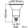 岩崎電気 ハロゲン電球 ≪アイ ダイクロクールハロゲンplus≫ 省電力タイプ 110V用 30W(50W形) φ50mm カバーガラス付 ビーム開き10° E11口金 ハロゲン電球 ≪アイ ダイクロクールハロゲンplus≫ 省電力タイプ 110V用 30W(50W形) φ50mm カバーガラス付 ビーム開き10° E11口金 JDR110V30WUV/NK/H2/E11 画像2