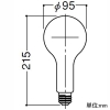 岩崎電気 白熱電球 防爆形照明器具用 110V 300W E39口金 白熱電球 防爆形照明器具用 110V 300W E39口金 BB110V300W 画像2