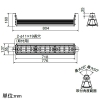 岩崎電気 LED高天井用照明器具 ≪LEDioc DEPOLINER≫ 屋内・軒下用 90Wタイプ 水銀ランプ250W・300W相当 丸形配光 昼白色 電源ユニット内蔵形 LED高天井用照明器具 ≪LEDioc DEPOLINER≫ 屋内・軒下用 90Wタイプ 水銀ランプ250W・300W相当 丸形配光 昼白色 電源ユニット内蔵形 ELBW09001C/NSAN9/BK 画像2