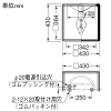 岩崎電気 サービスステーション用器具 キャノピー直付形 口金E39 ランプ・安定器別売 ダークブラウン サービスステーション用器具 キャノピー直付形 口金E39 ランプ・安定器別売 ダークブラウン HSD420C 画像2