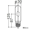 岩崎電気 セラミックメタルハライドランプ ≪セラルクス≫ 35W 電子安定器専用 メンテナンス専用 拡散形 白色 E26口金 セラミックメタルハライドランプ ≪セラルクス≫ 35W 電子安定器専用 メンテナンス専用 拡散形 白色 E26口金 MT35FCE-W/S 画像2