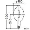 岩崎電気 メタルハライドランプ ≪アイマルチメタルランプ≫ 1000W Aタイプ メンテナンス専用 蛍光形 BUH形 白色 E39口金 メタルハライドランプ ≪アイマルチメタルランプ≫ 1000W Aタイプ メンテナンス専用 蛍光形 BUH形 白色 E39口金 MF1000A/BUH 画像2