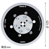 BOSCH マルチホールパッド マジック式 ソフトタイプ φ125mm マルチホールパッド マジック式 ソフトタイプ φ125mm 2608900003 画像2