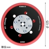 BOSCH マルチホールパッド マジック式 ミディアムタイプ φ125mm マルチホールパッド マジック式 ミディアムタイプ φ125mm 2608900004 画像2