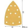 BOSCH マルチサンダーペーパー C470 マジック式 102×62・93mm 粒度#180 吸塵用11穴 10枚入 マルチサンダーペーパー C470 マジック式 102×62・93mm 粒度#180 吸塵用11穴 10枚入 2608900889 画像2