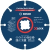 BOSCH X-LOCKカーバイドマルチホイール 外径φ125mm 2608901193
