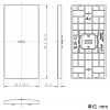 神保電器 操作板 シングル マークなし 表示灯付 メタリックブラック 操作板 シングル マークなし 表示灯付 メタリックブラック WJN-GS-MBK 画像3