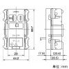 神保電器 【受注生産品】アースターミナル付埋込接地コンセント 高容量 15A・20A兼用 125V チョコ 【受注生産品】アースターミナル付埋込接地コンセント 高容量 15A・20A兼用 125V チョコ JEC-BN-ITGEK-C 画像2